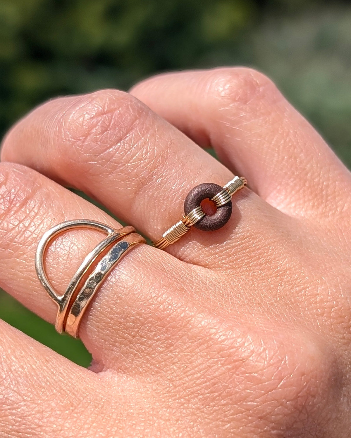 LOOP RING - EXTRA SMALL - COPPER