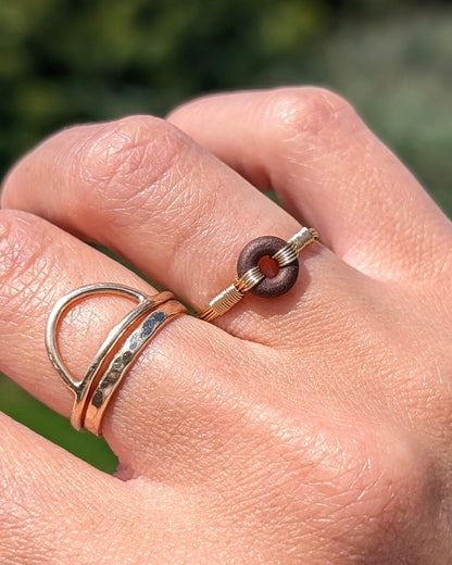 LOOP RING - EXTRA SMALL - COPPER