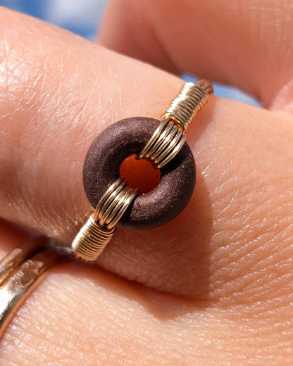 LOOP RING - EXTRA SMALL - COPPER
