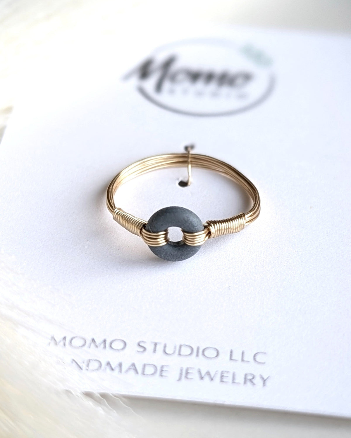 LOOP RING - EXTRA SMALL - BLUE