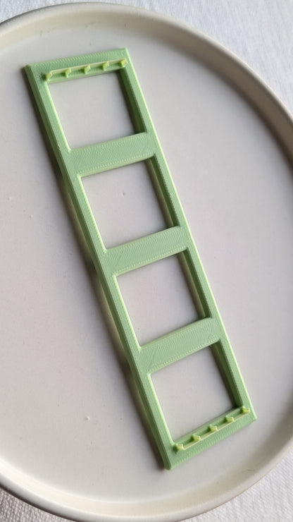 Ribbon Technique - 4 Long Stripes - END CUTTING ONLY
