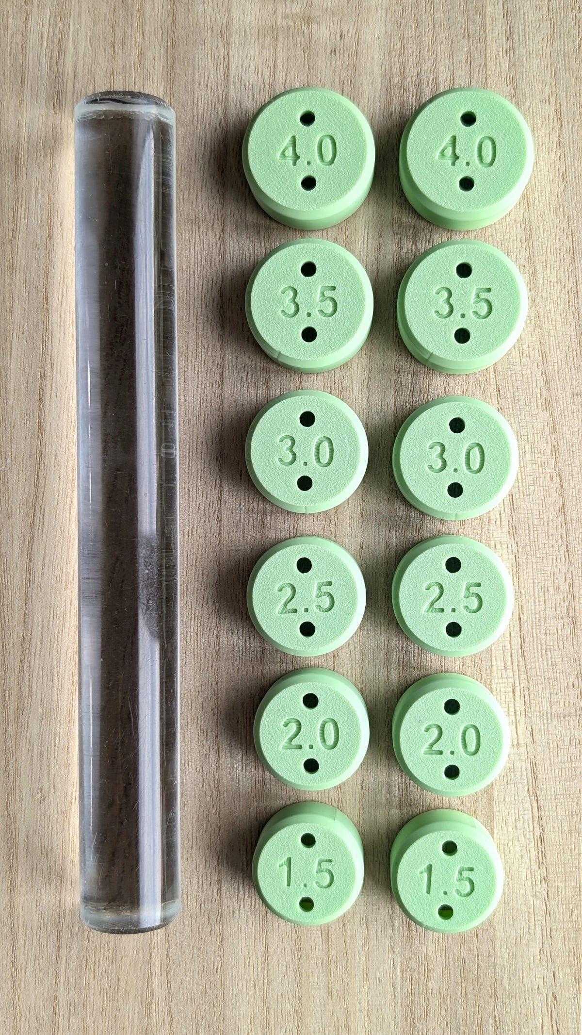TOOLS - Acrylic Roller Depth Guides