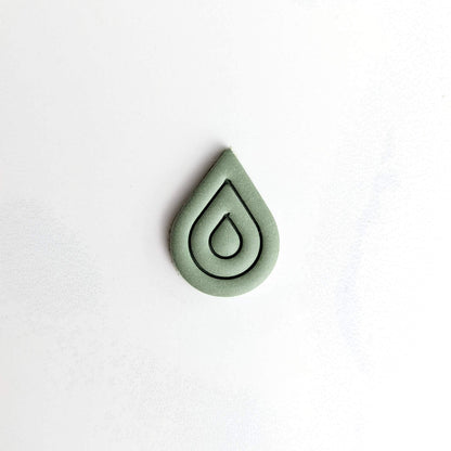 Cutter Shape #8 - Small Embossed Teardrop