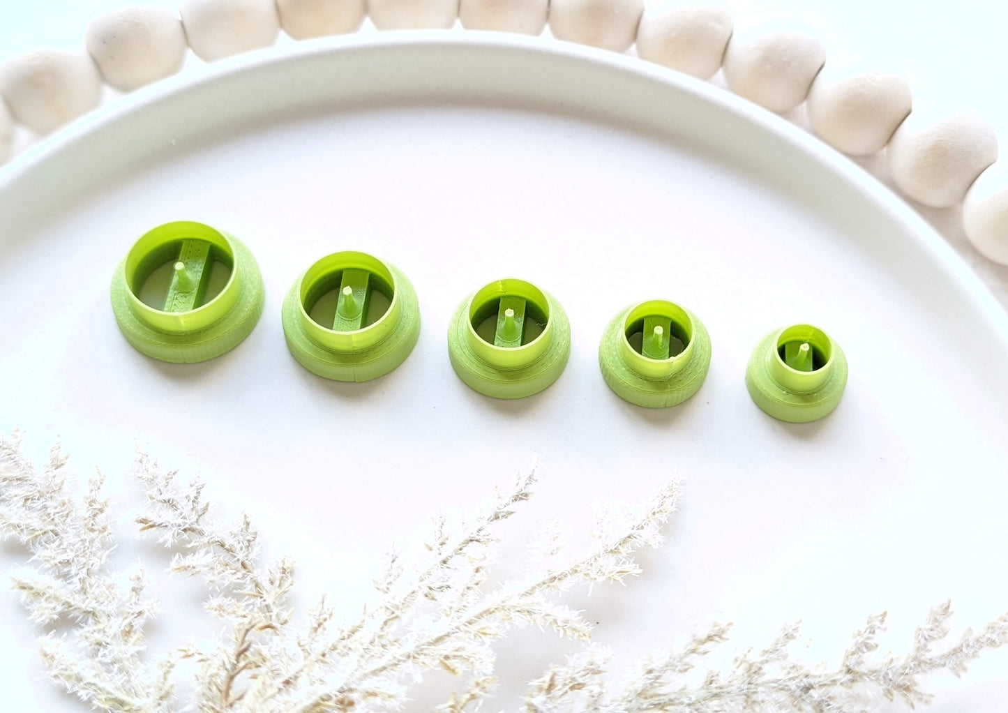 FLAT ROUND BEADS - Basic Shapes