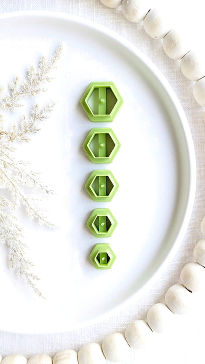 FLAT HEX BEADS - Basic Shapes