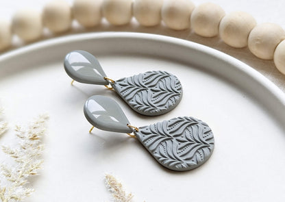 Double Textured Teardrop - Pebbles Palette #1