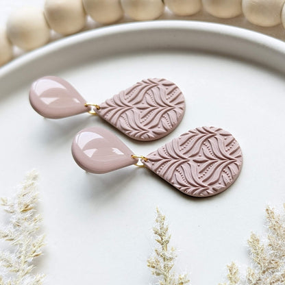 Double Textured Teardrop - Pebbles Palette #1