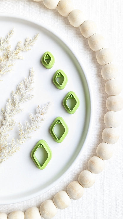 FLAT DIAMOND BEADS - Basic Shapes